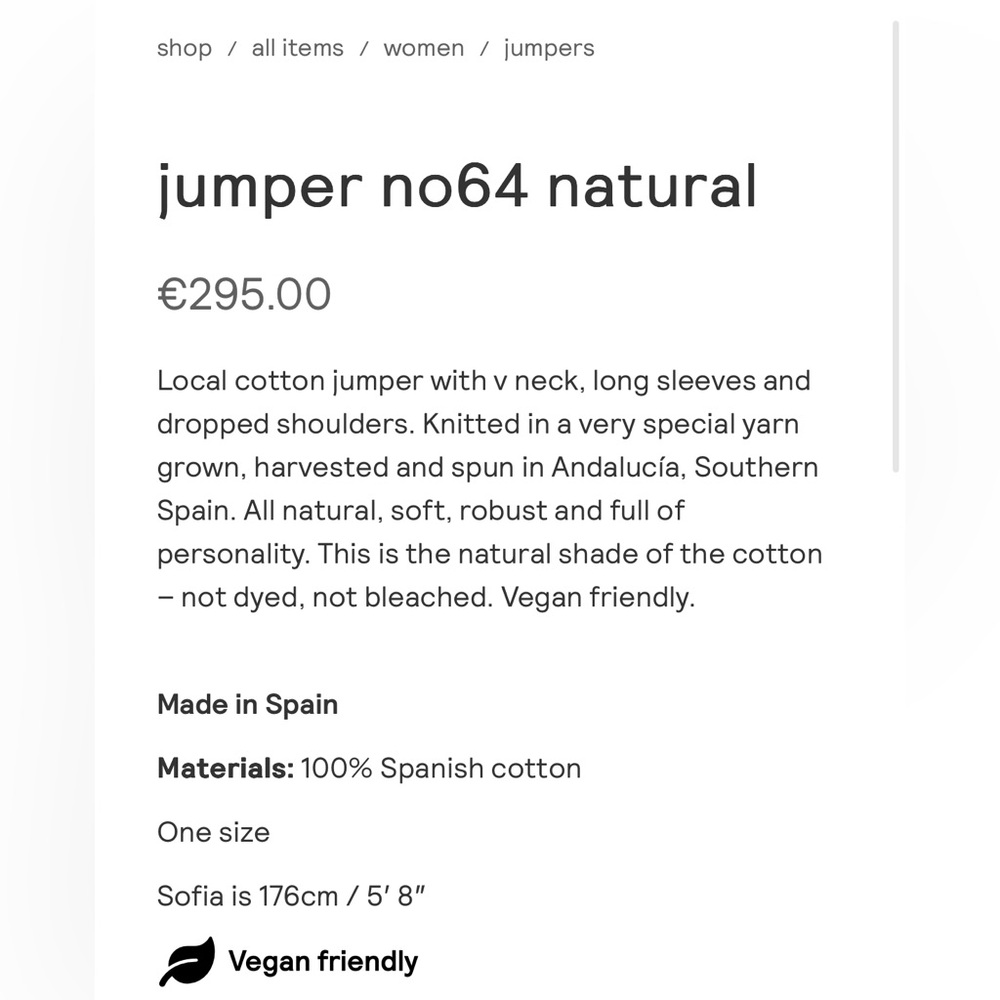 Babaa Jumper No64 Natural - Picture 11 of 13